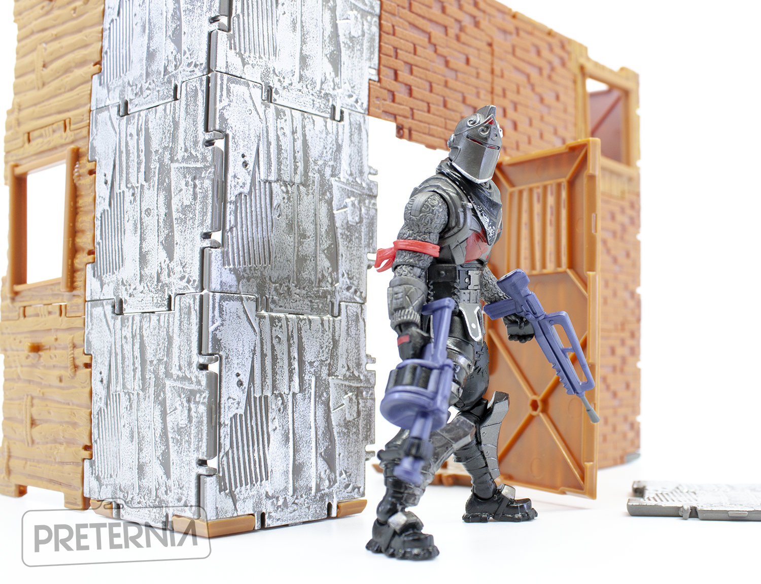 NEW Jazwares 100% Official Fortnite Series 2 Black Knight 1 By 1 Builder Set 
