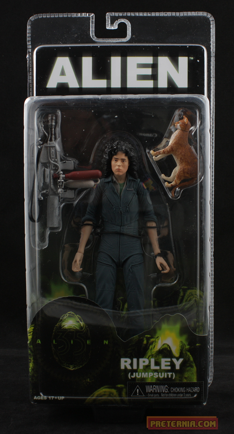 NECA: ALIEN Jumpsuit Ripley, Compression Suit Ripley, and