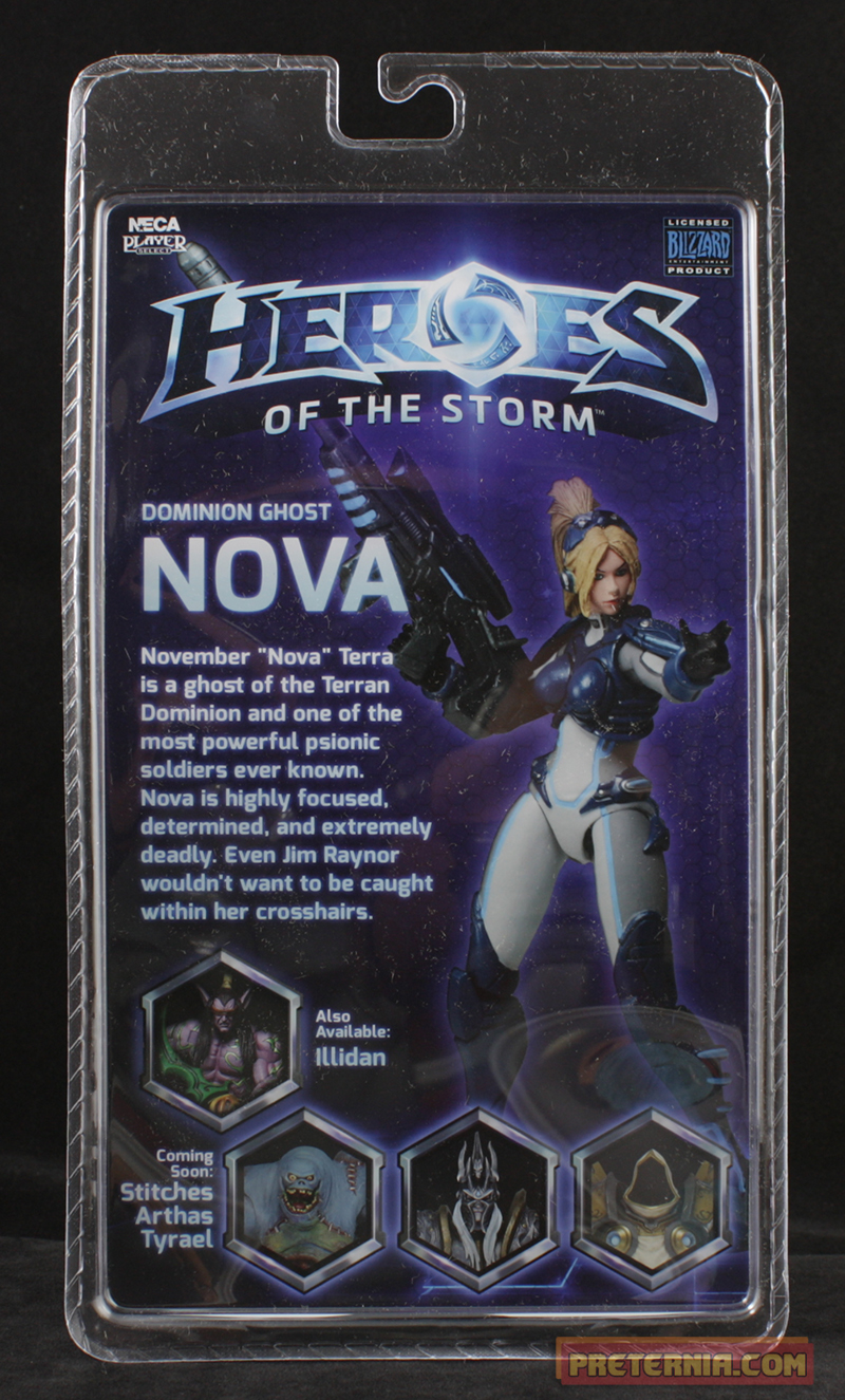 NECA Blizzard Heroes of the Storm NOVA TERRA 7" Action Figure Starcraft Sealed 