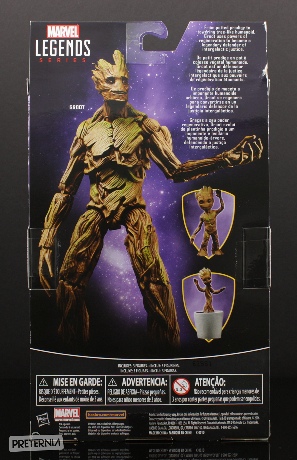 Marvel Legends - Evolution of Groot Figure Set - The Toyark - News