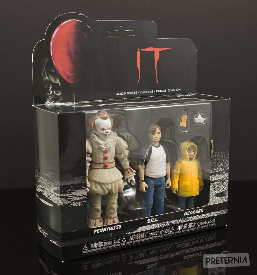 Pennywise Funko 30006 Action Figure Georgie Collectible, It 2017 3-Pack Bill 