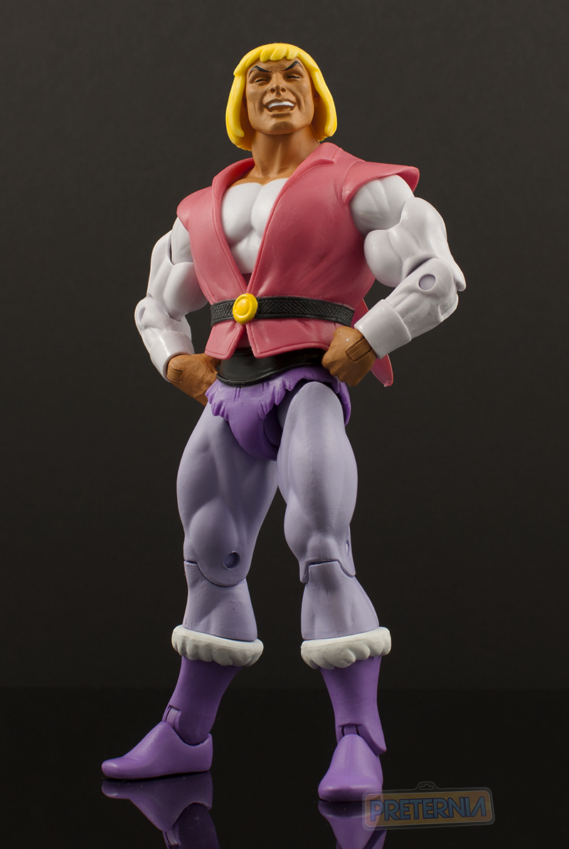 2018 SDCC Masters Of The Universe Classics Prince Adam Laughing! 