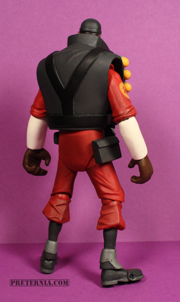 The Demoman has a great amount of articulation. 